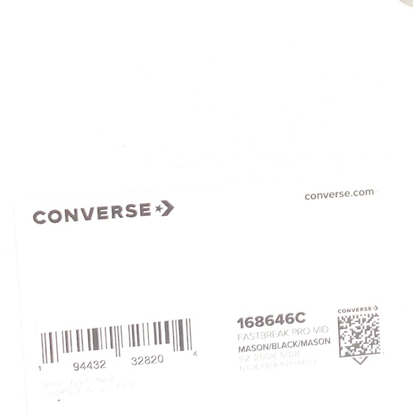 Converse CONS Fastbreak Pro Mid Women Size Suede Monocolor Gray Sneakers 168646C - Picture 7 of 8